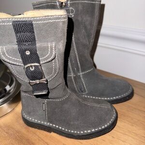 LN Primigi Suede Full Zip Boots 8/24